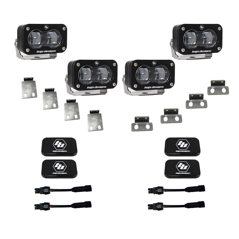 S2 SAE Dual Fog Pocket Kit - Ford F-150 Raptor ‘21-23; Bronco Raptor ’22-on